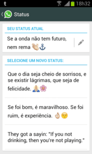 grupo de whatsapp status